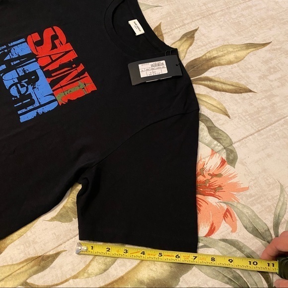 Saint Laurent Black T-Shirt Medium - Picture 5 of 9